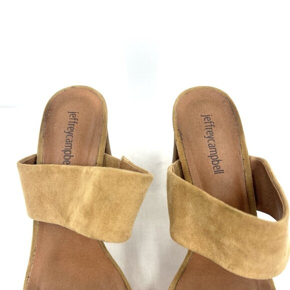 Jeffrey Campbell Adriana Two Tone Platform Sandals Women’s 9.5 - Picture 6 of 11